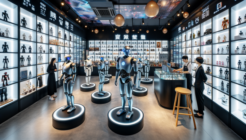 Apertura de la Primera Tienda Humanoide en Beijing